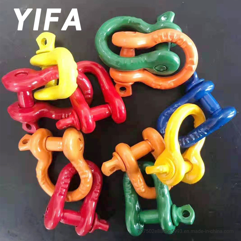 Rigging Hardware Us Type Screw Pin Anchor Shackle Bow Shackle G209 Shackle