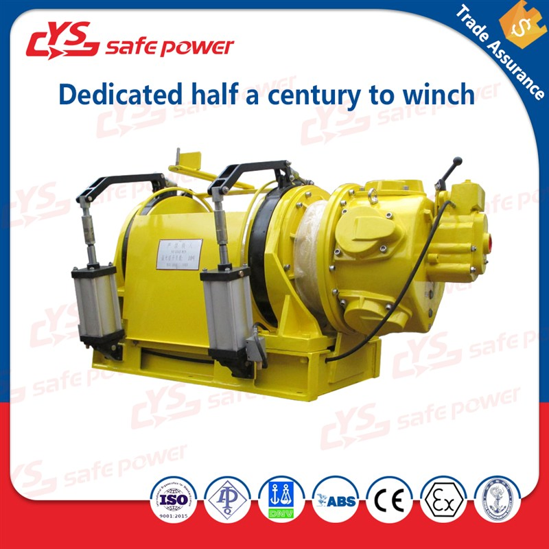 ABS Certified Auto Brake Air Winch for Offshore and Mining From 1t to 10t
