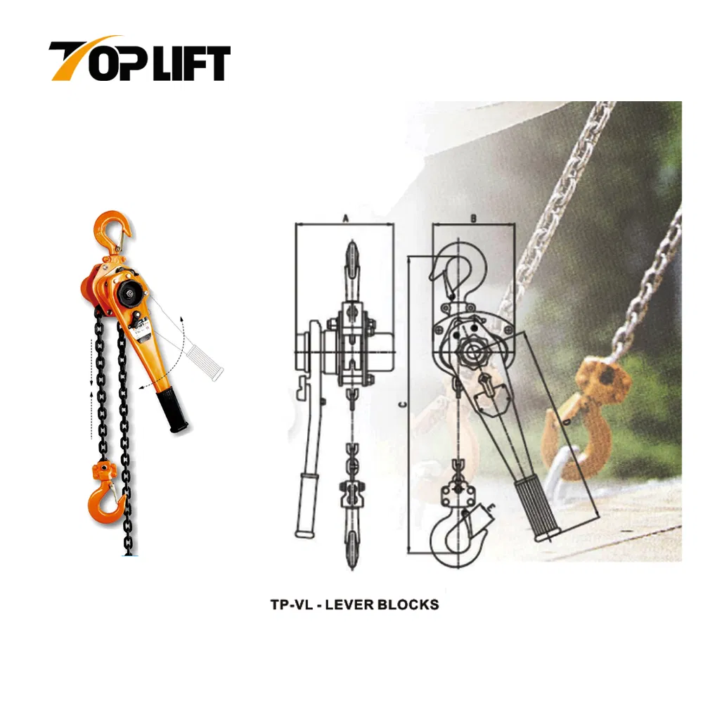 Industrial Lever Block Hoist Tool