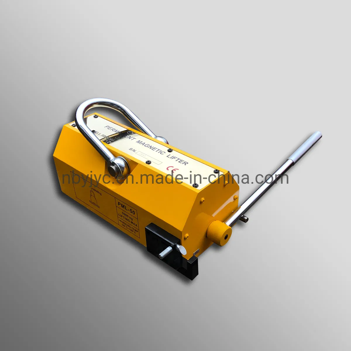 China Supplier 10 Ton Permanent Rare Earth Lifting Magnet Magnetic Lifter with 2.5 Times