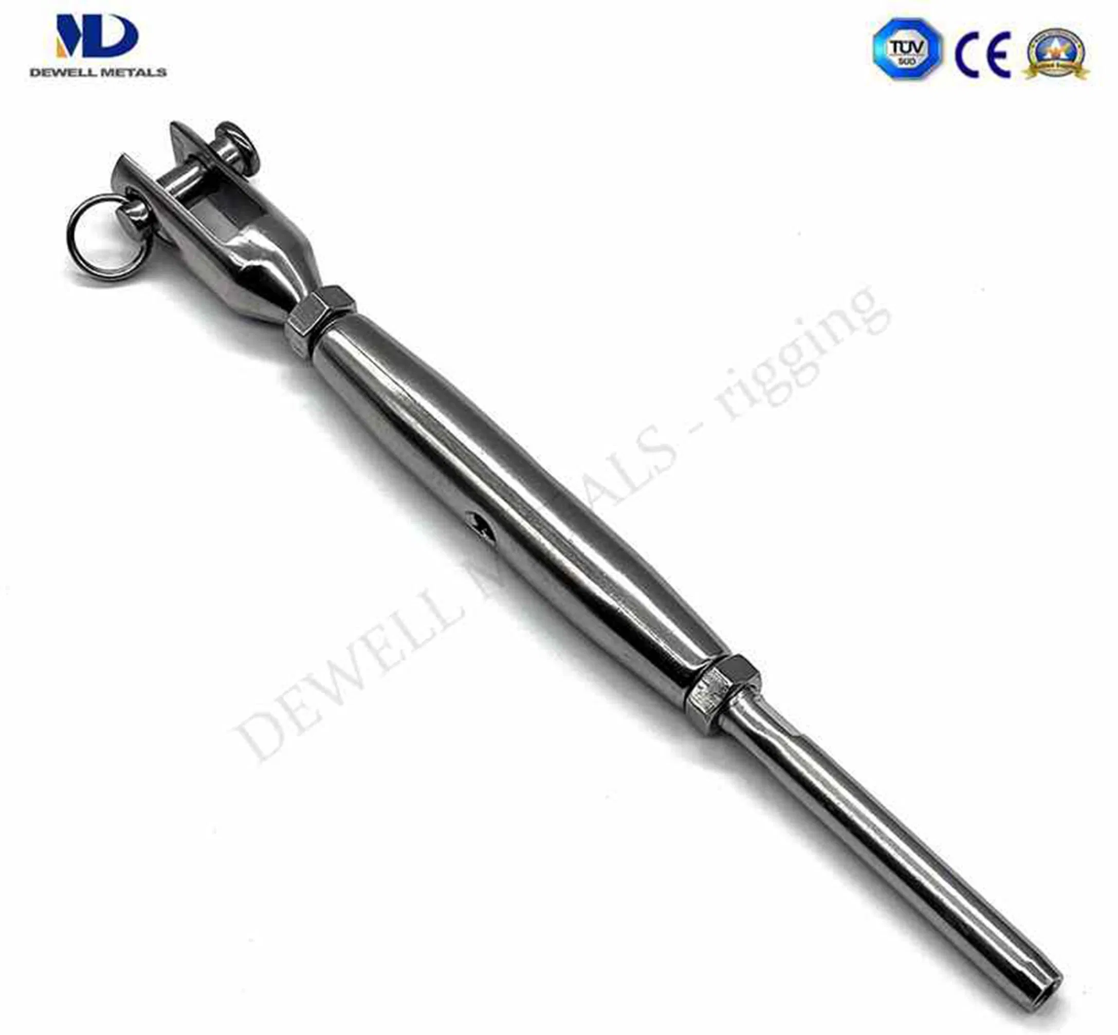 Stainless Steel Fork and Swift Terminal Turnbuckle for Ropes and Chains