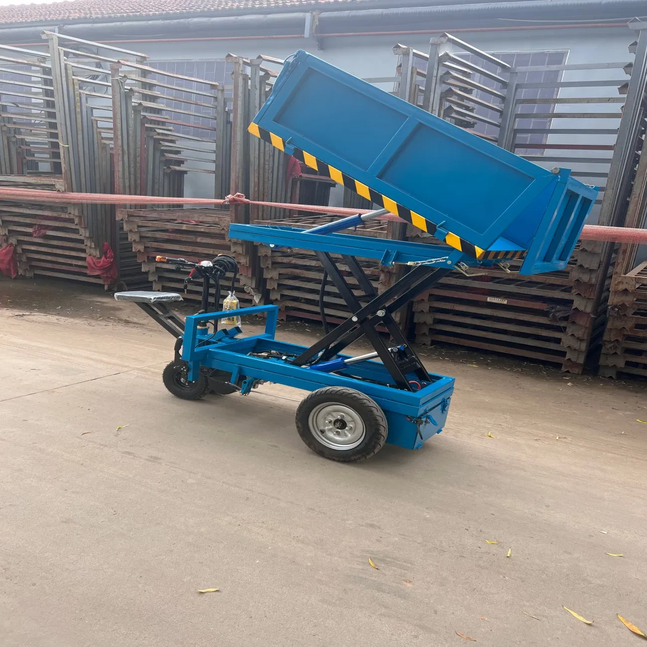 Scissor Table Lifter, Portable Hydraulic Scissor Lifter, OEM Heavy Platform Electric Trolley