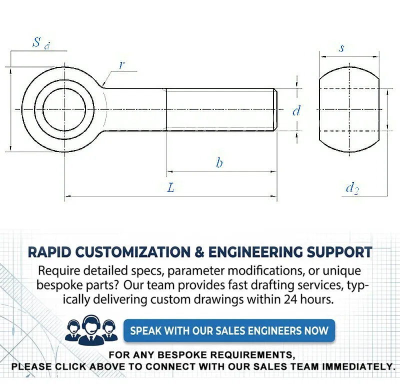 Stainless Steel Eye Bolt Specifications