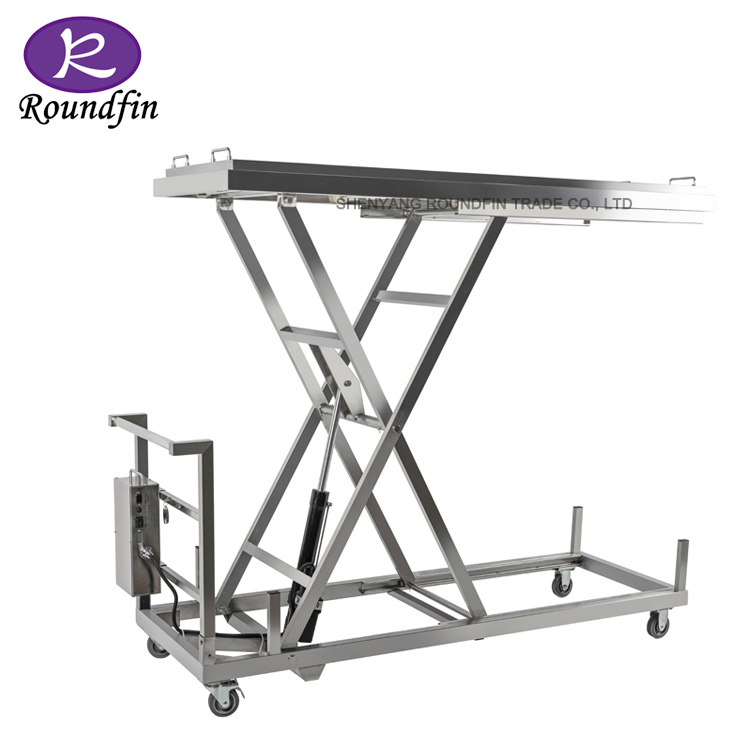 Funeral Mortuary Use Electric Electrical Body Lifter Morgue Corpse Transport Trolley