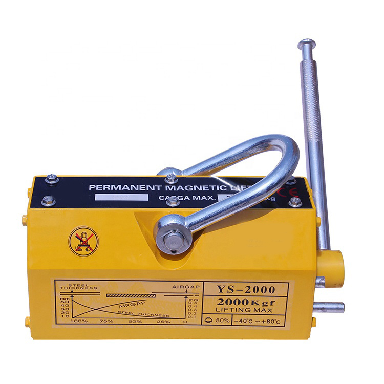 1000kg-6000kg Permanent Magnetic Lifter for Lifting Steel Plate