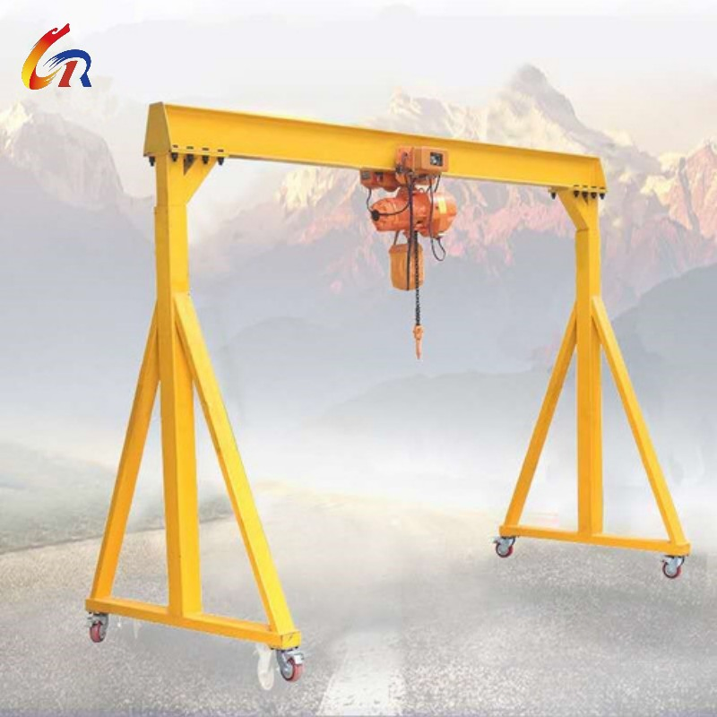 Heavy Duty Portable Gantry Crane for Outdoor Industrial Use