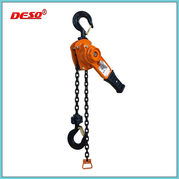 Industrial Equipment Manual Lifting Steel Lever Chain Block / Hoist with Hook