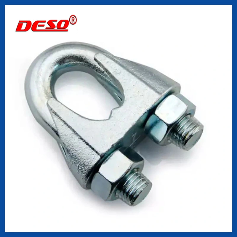 Factory Price DIN741 Rigging Galvanized Malleable Steel Wire Rope Clip