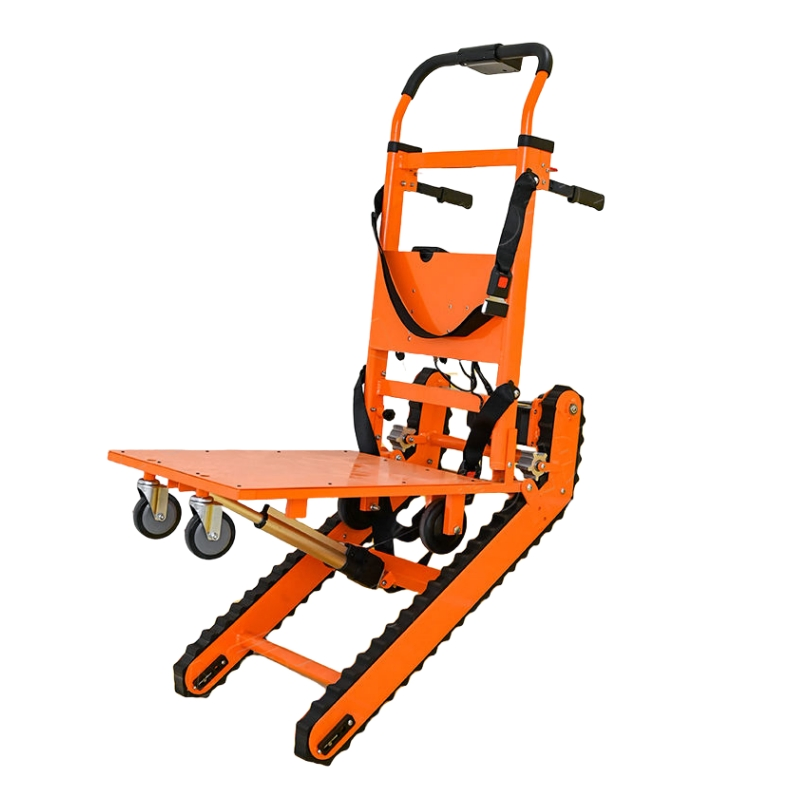 Multi Functional Cement Handling Stair Climber Forklift Foldable Electric Hand Truck Crawler Climbing Stair Trolley