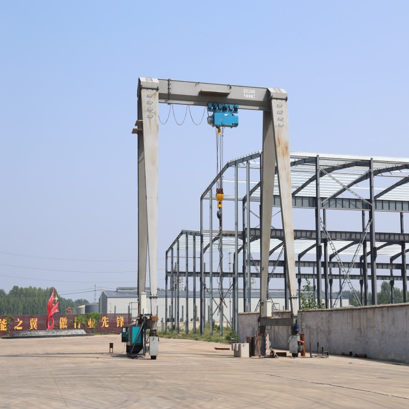 High Performance Rubber Tires Gantry Crane Industrial Workshop for Kazakhstan/Kyrgyzstan/Tajikistan