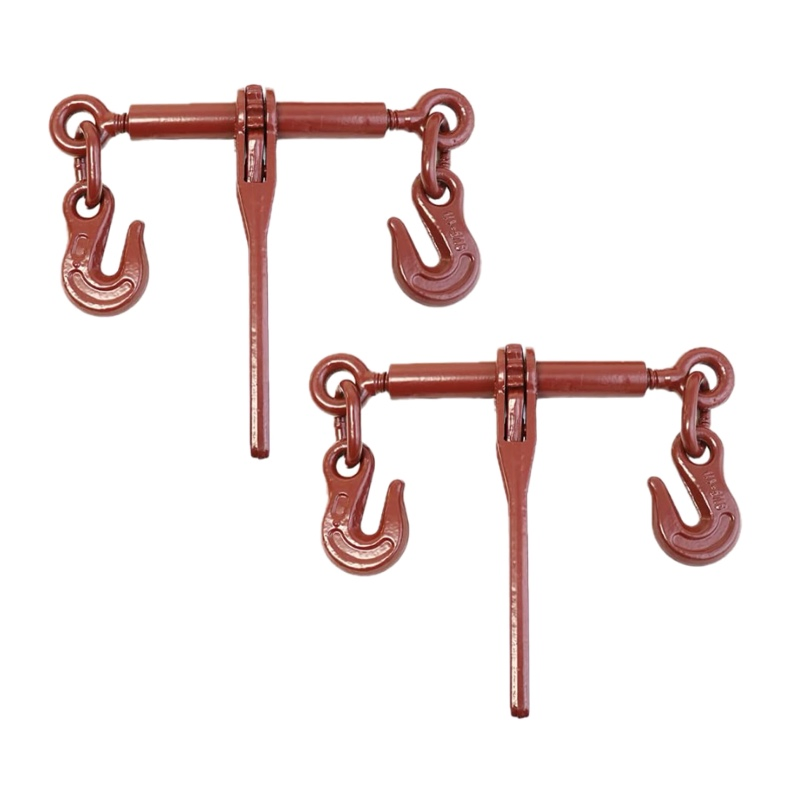 5/16--3/8 Ratchet Type Chain Fastener Load Binder with Clevis Hook