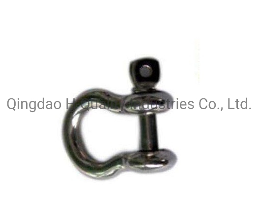Drop Forged Screw Pin Anchor Shackle with or Without Collar