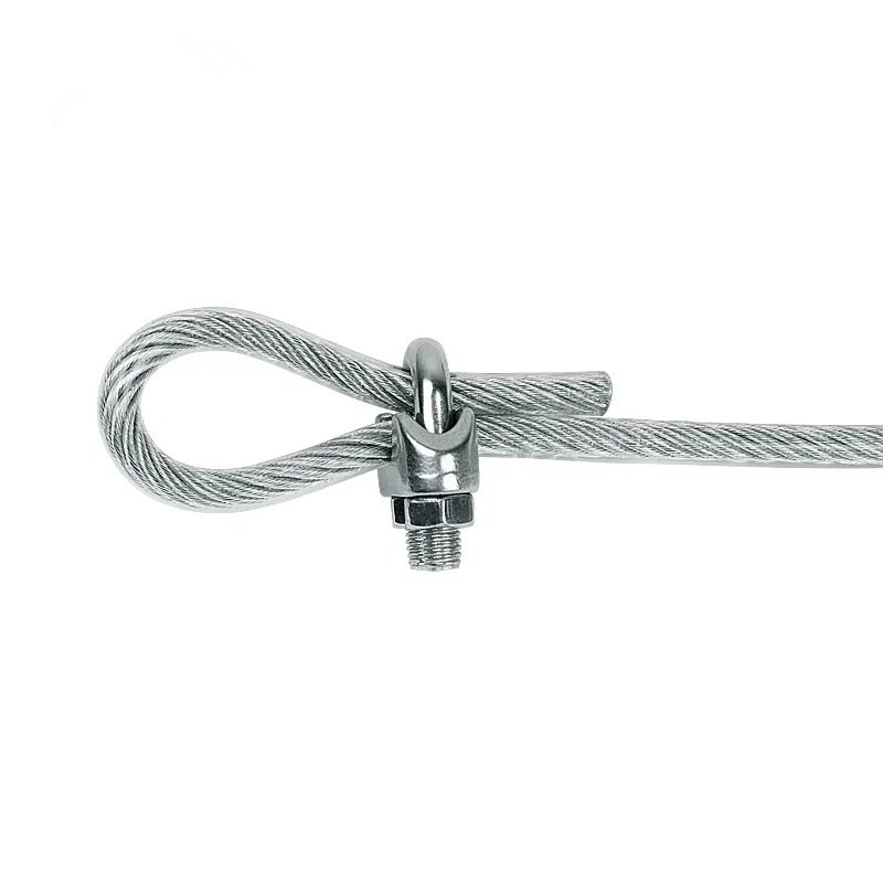 Hot DIP Galv. Australian Type Drop Forged Wire Rope Clip Clamps