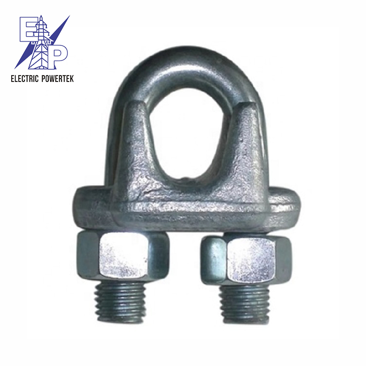 Hot-DIP Galvanized Stay Wire Clamp Guy Wire Rope Clip