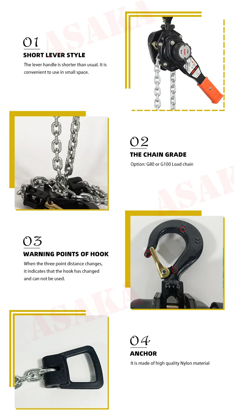 Lever Chain Hoist Detail 3