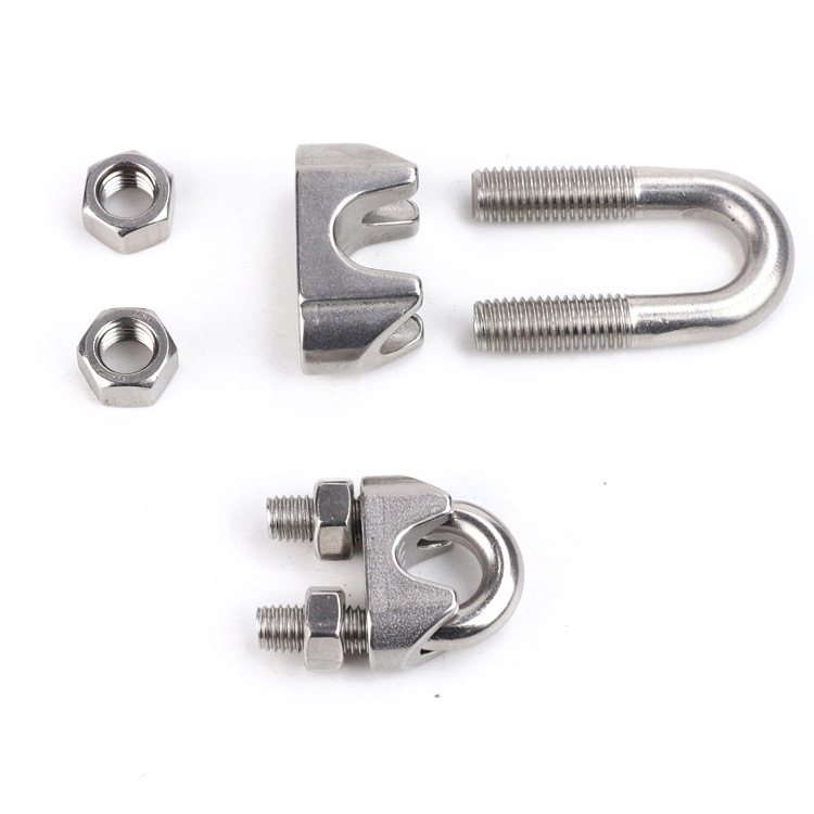 Stainless Steel Wire Rope Clamp Rigging Hardware Wire Rope Clip