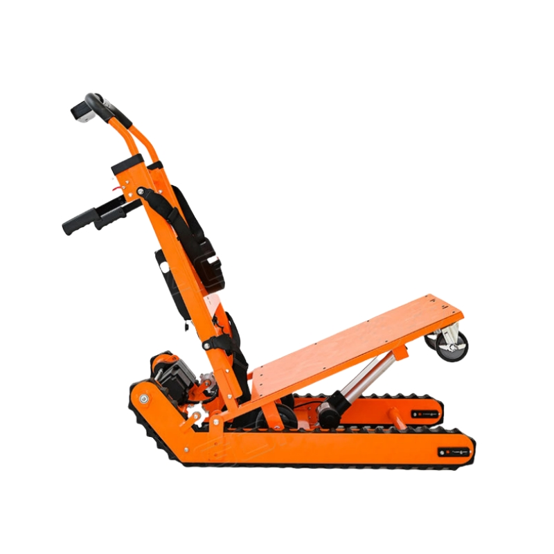 Multi Functional Cement Handling Stair Climber Forklift Foldable Electric Hand Truck Crawler Climbing Stair Trolley