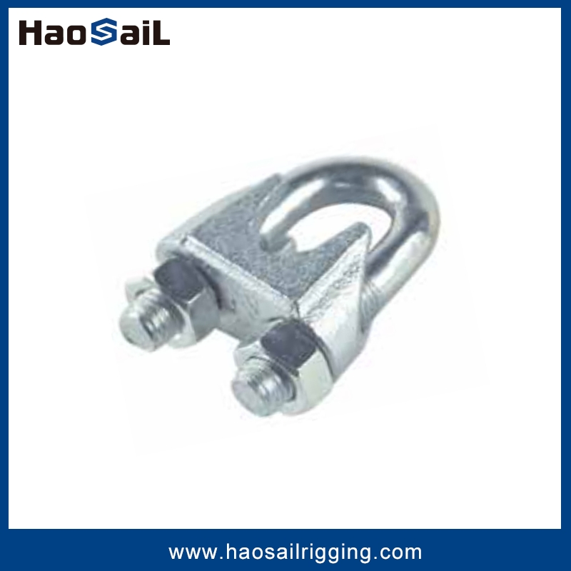 High Quality DIN 741 Rigging Hardware Steel Wire Rope Forged Galvanized Wire Rope Clips