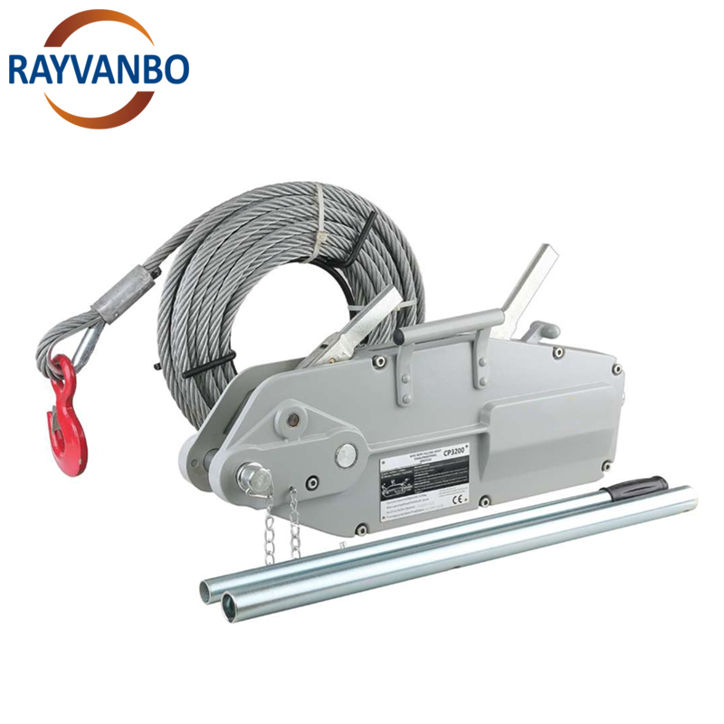High Quality Manufacturer Hoist 0.5ton 2ton Crane Rachet Lever Block Wire Rope Lever Hoist Mini Hoist