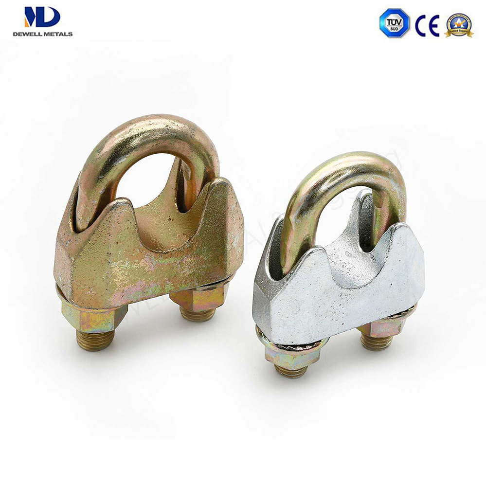 Rigging Hardware Electric Galv. Casting Malleable Uni En 13411-5 Wire Rope Clip