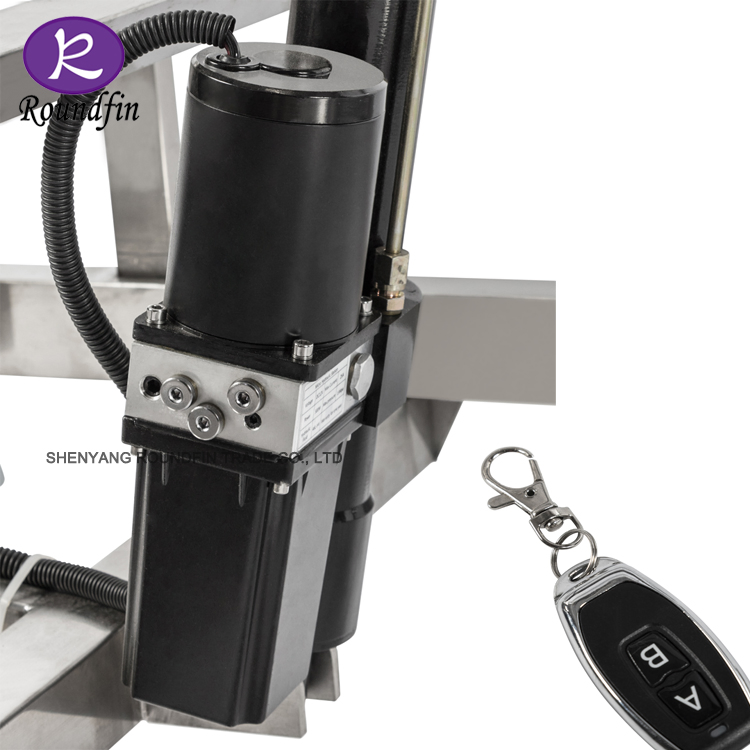 Funeral Mortuary Use Electric Electrical Body Lifter Morgue Corpse Transport Trolley