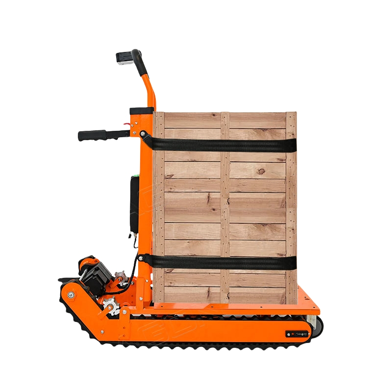 Multi Functional Cement Handling Stair Climber Forklift Foldable Electric Hand Truck Crawler Climbing Stair Trolley