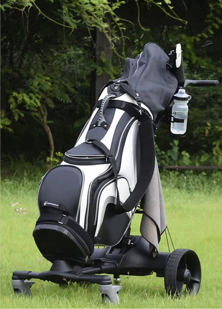 Factory Hot Selling 6 Wheels Electric Golf Trolley Caddy Follow Me Golf Trolley for Sale