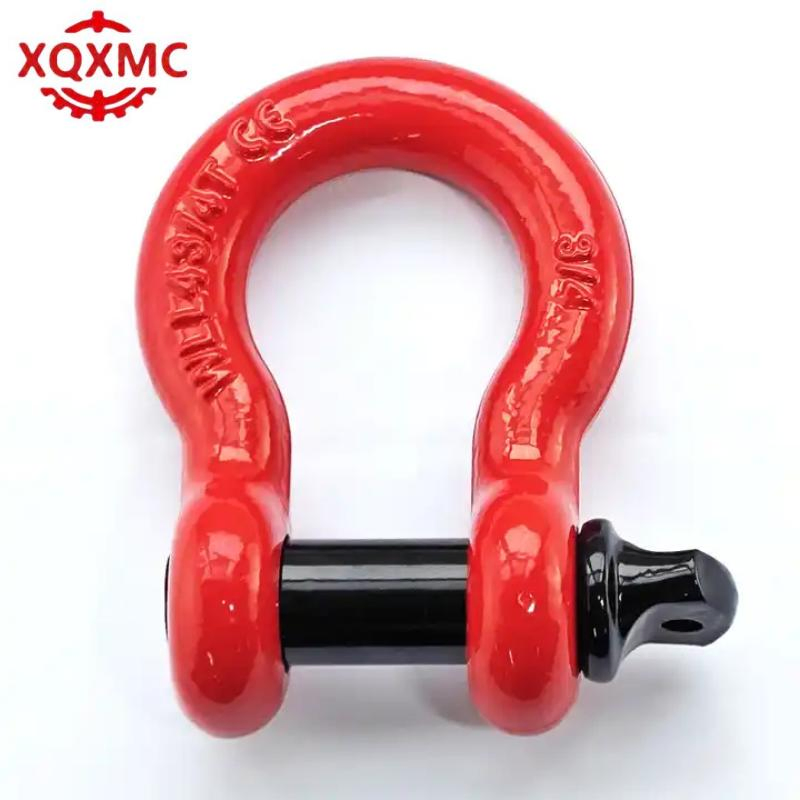 High Strength Alloy Steel Forged Screw Pin Bow G209 Shackle