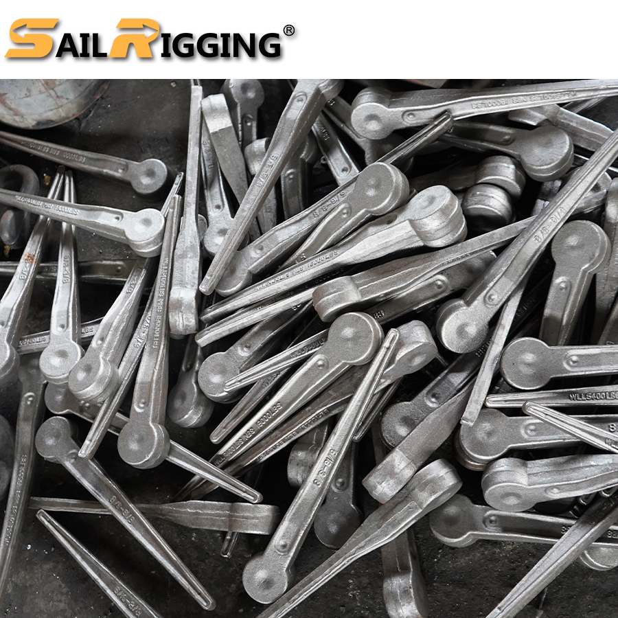 G70 Standard Us Type Drop Forged Chain Ratchet Binder 5/16-3/8 5400lbs Ratchet Load Binder