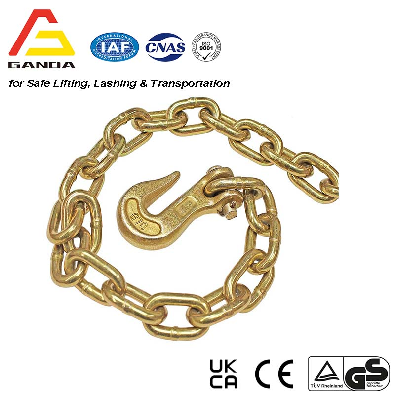 En 12195-3 Lashing Chain Ratchet Load Binder