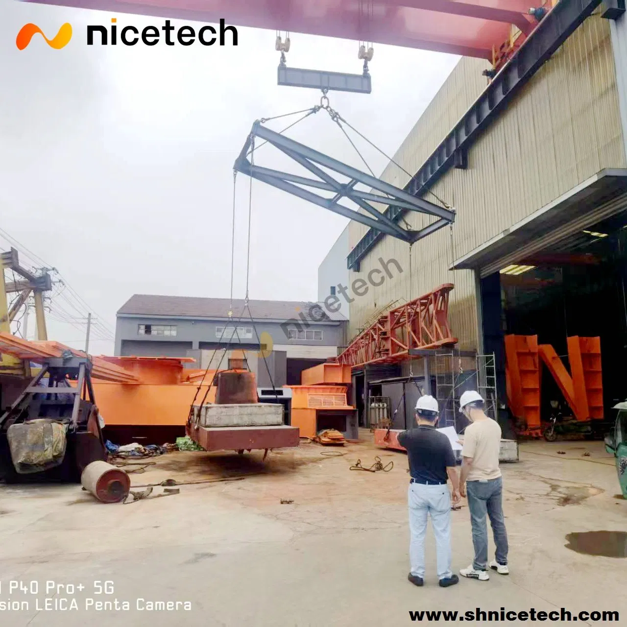 Heavy Duty 20t Lifting Beam Spreader Beam for Boat Lifting on Ship Operation with Offshore Crane with BV Class Certificate