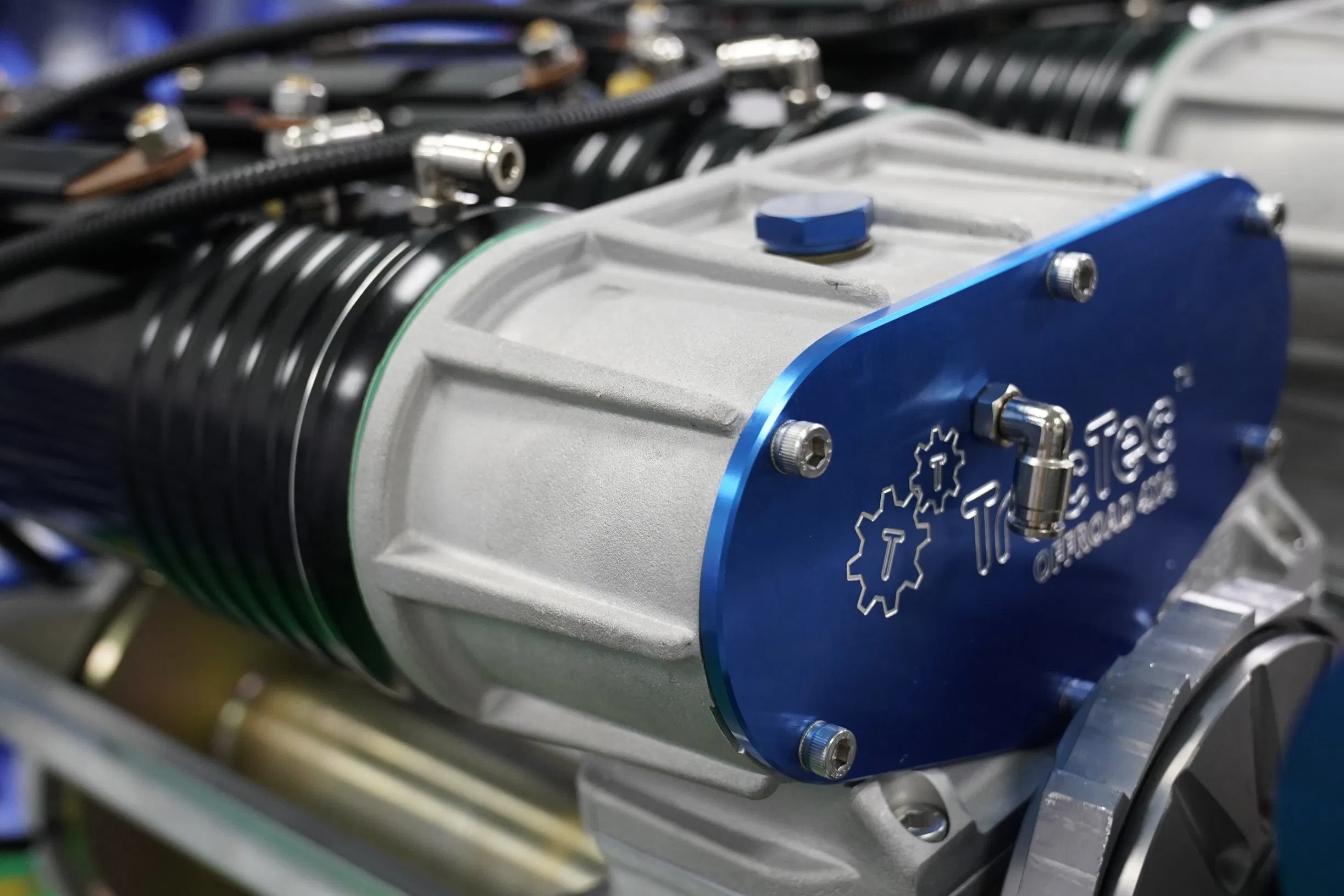 DN Tractec 4X4 Competition Electric Auto Dual Motor Air Brake Winch Tt90