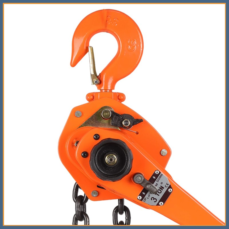Factory Price Lever Chain Hoist Ratchet Lever Block 3t 12t High Quality