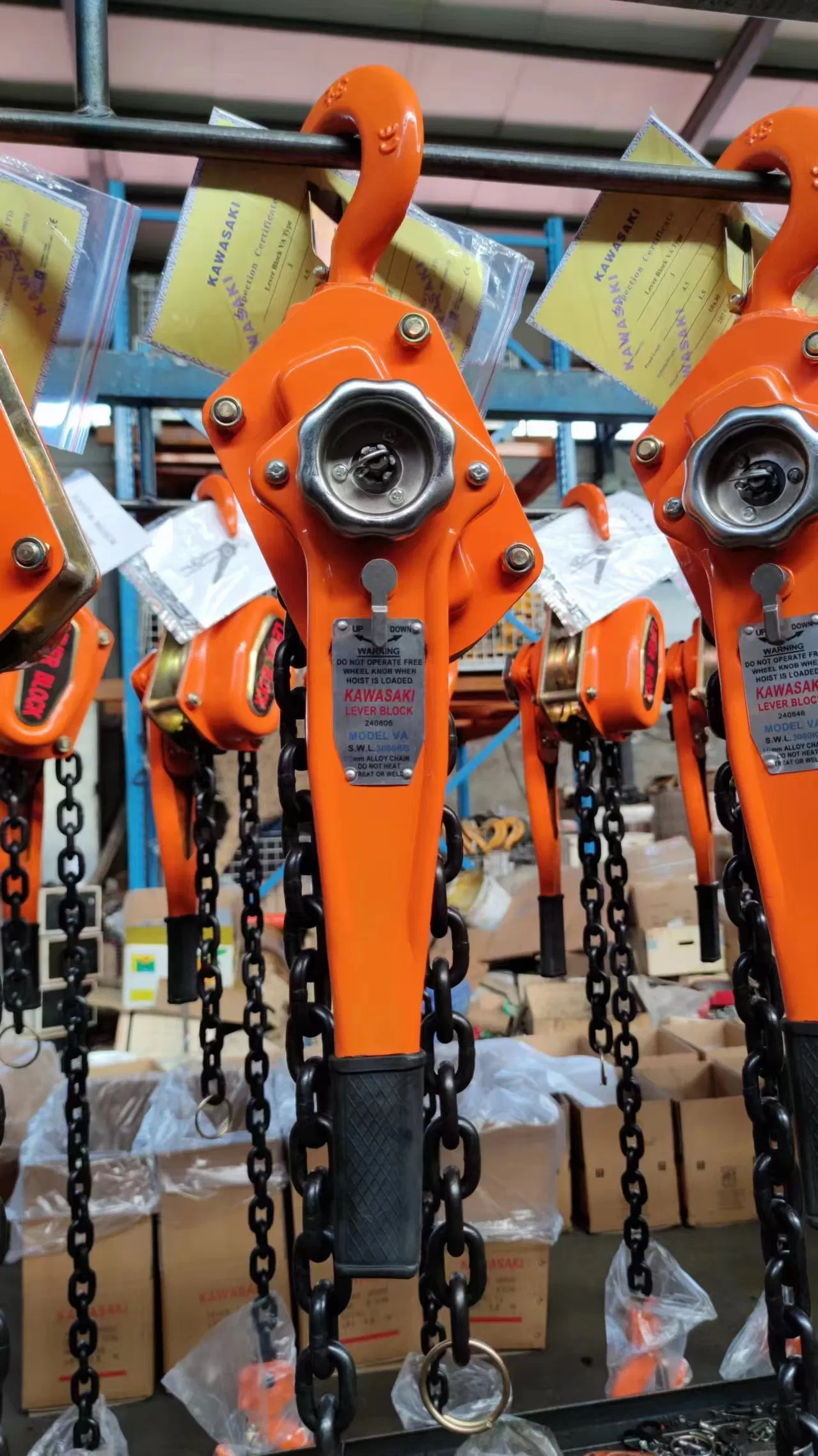 Japanese Type Va 0.5t to 9t Manual Pulley Lever Block and Hand Lever Hoist