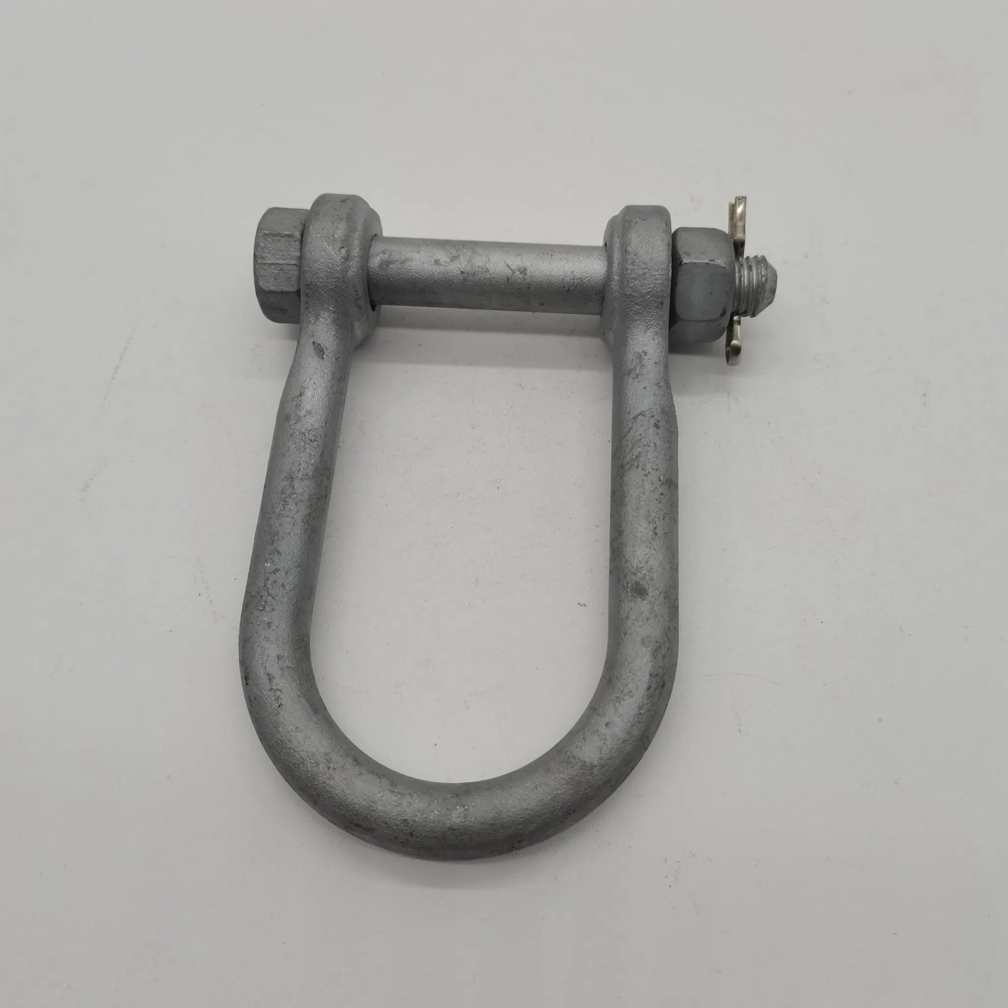 High Strength Carbon Steel Rigging Hardware U Type Shackle for Pole
