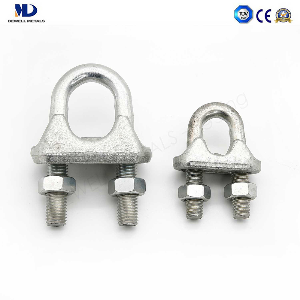 Rigging Hardware Electric Galv. Casting Malleable Uni En 13411-5 Wire Rope Clip
