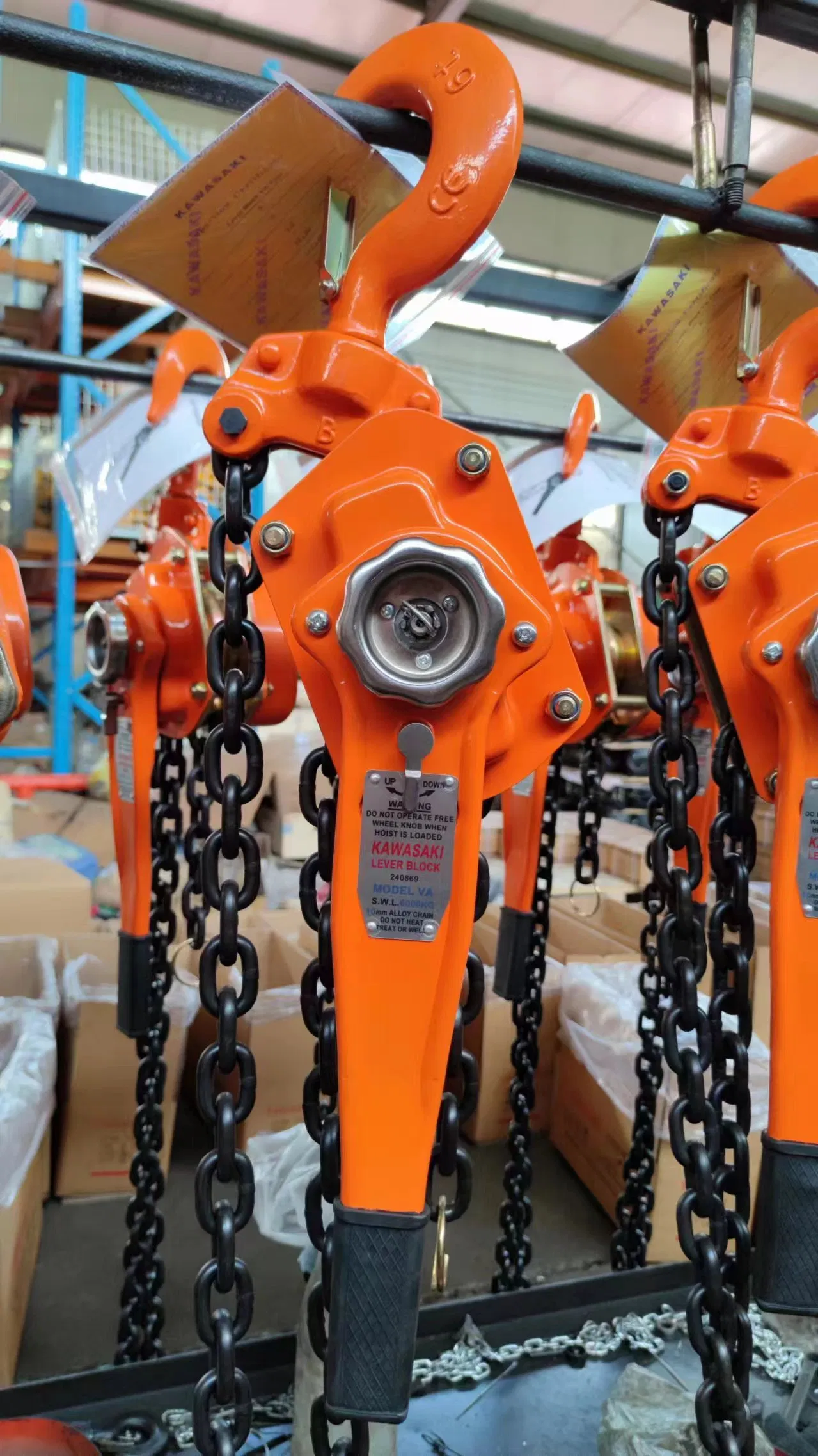 Japanese Type Va 0.5t to 9t Manual Pulley Lever Block and Hand Lever Hoist