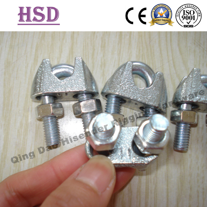 E. Galvanized Us Type Forged Mellable Wire Rope Clips