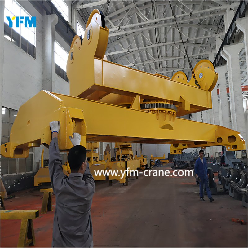 The Adjustable Spreader Beam Can Be Used for Lifting All Kinds of Heavy Cargoes Such as Steel Plates, Steel Pipes, Machinery and Equipment.