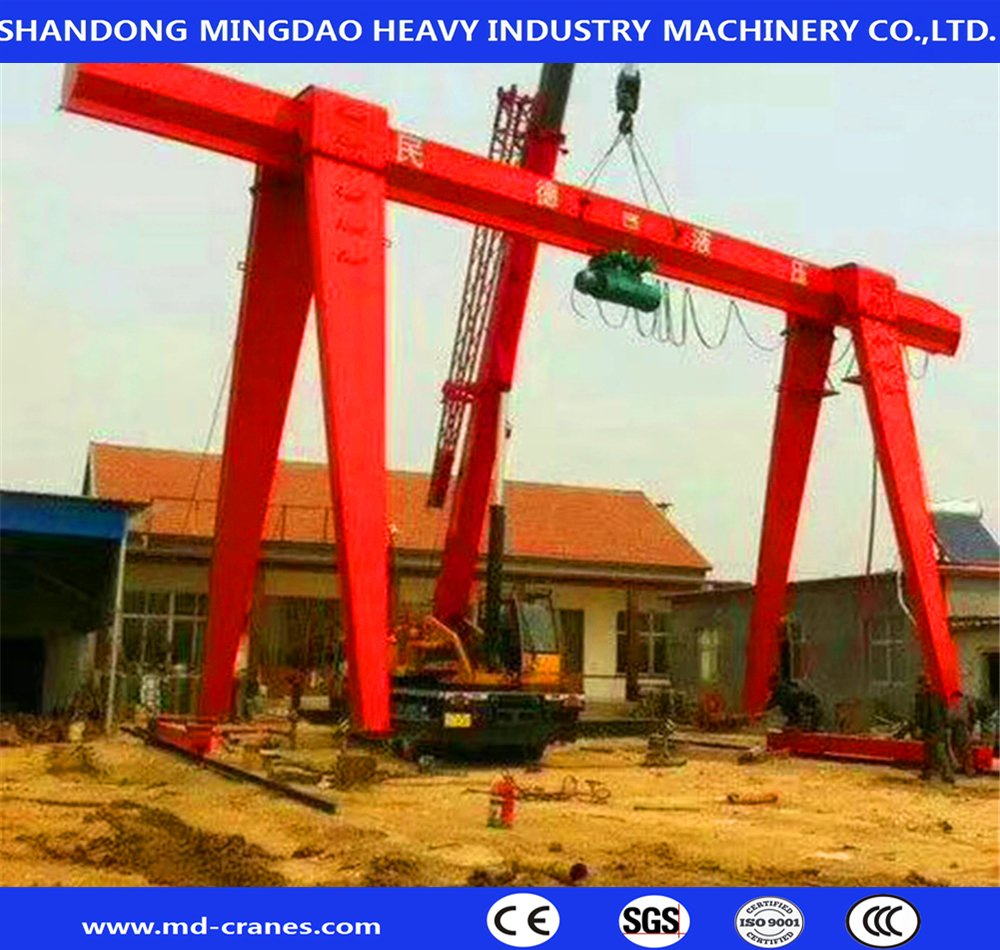 Remote Control 1t 2t 3t 5t 10t 15t Beam Mounted Travelling Movable Indoor Outdoor Warehouse Electric Hoist Single Girder Hook Gantry Crane