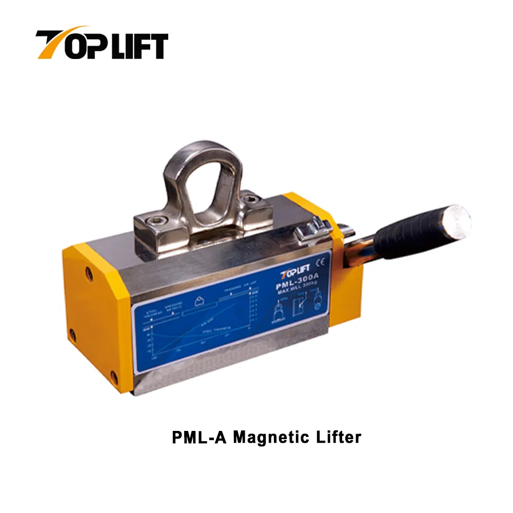 100kg CE Certiified Pml-a Hand Controlled Strong Permanent Magnetic Lifter