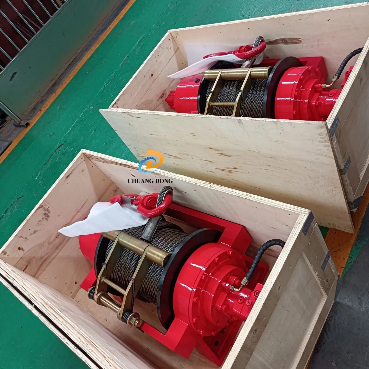Low-Noise Air Clutch Industrial 10ton/15t/20ton/25/30/40/50tons Hydraulic Winch - Energy-Saving Design for Truck