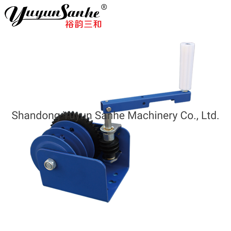 660lbs Worm Gear Hand Winch for Cage Breeding / Air Inlet