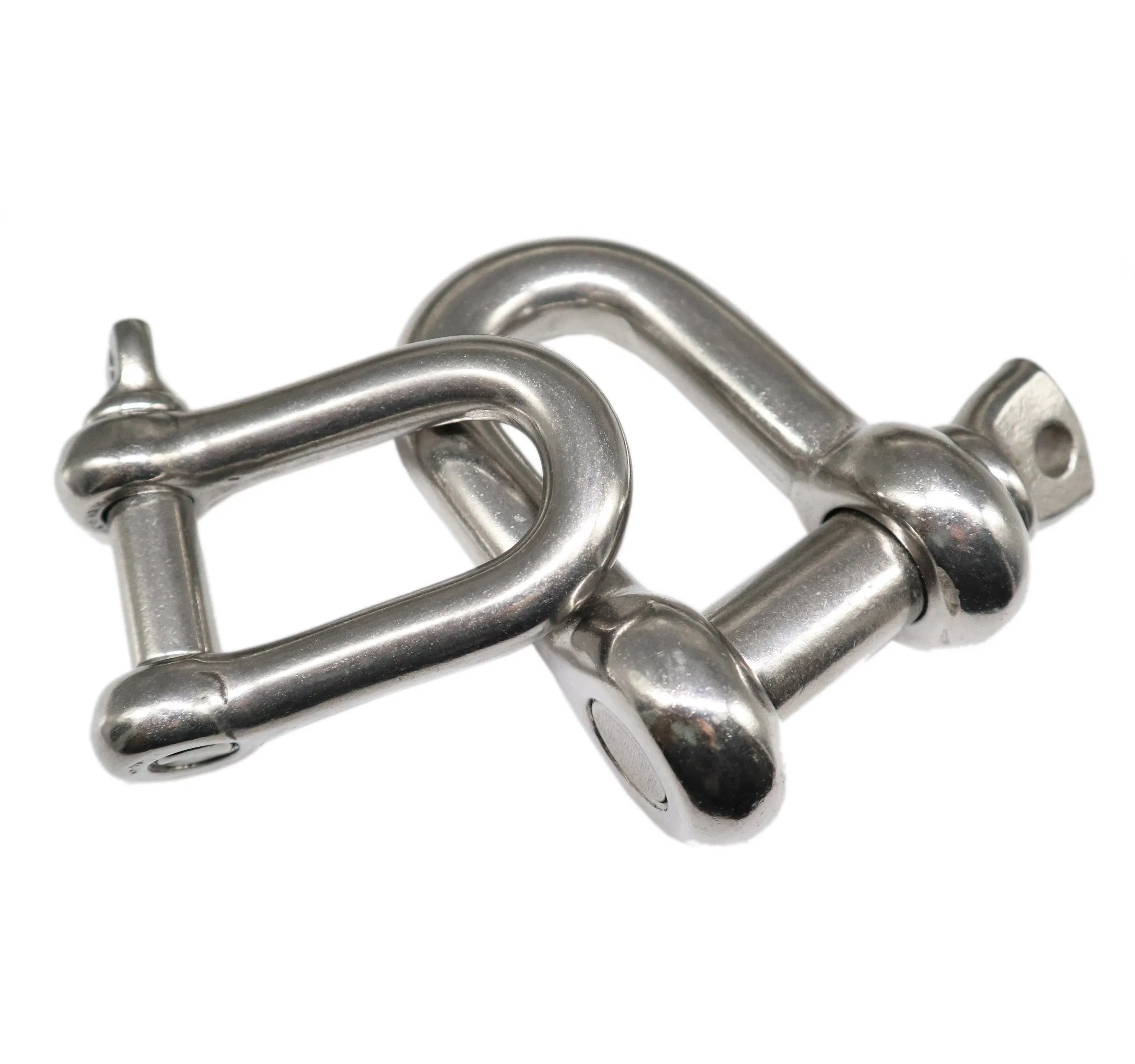 European Type 8mm Stainless Steel D/Dee/Anchor/Chain/Lifting/Bolt Type Anchor Shackle with Screw Pin