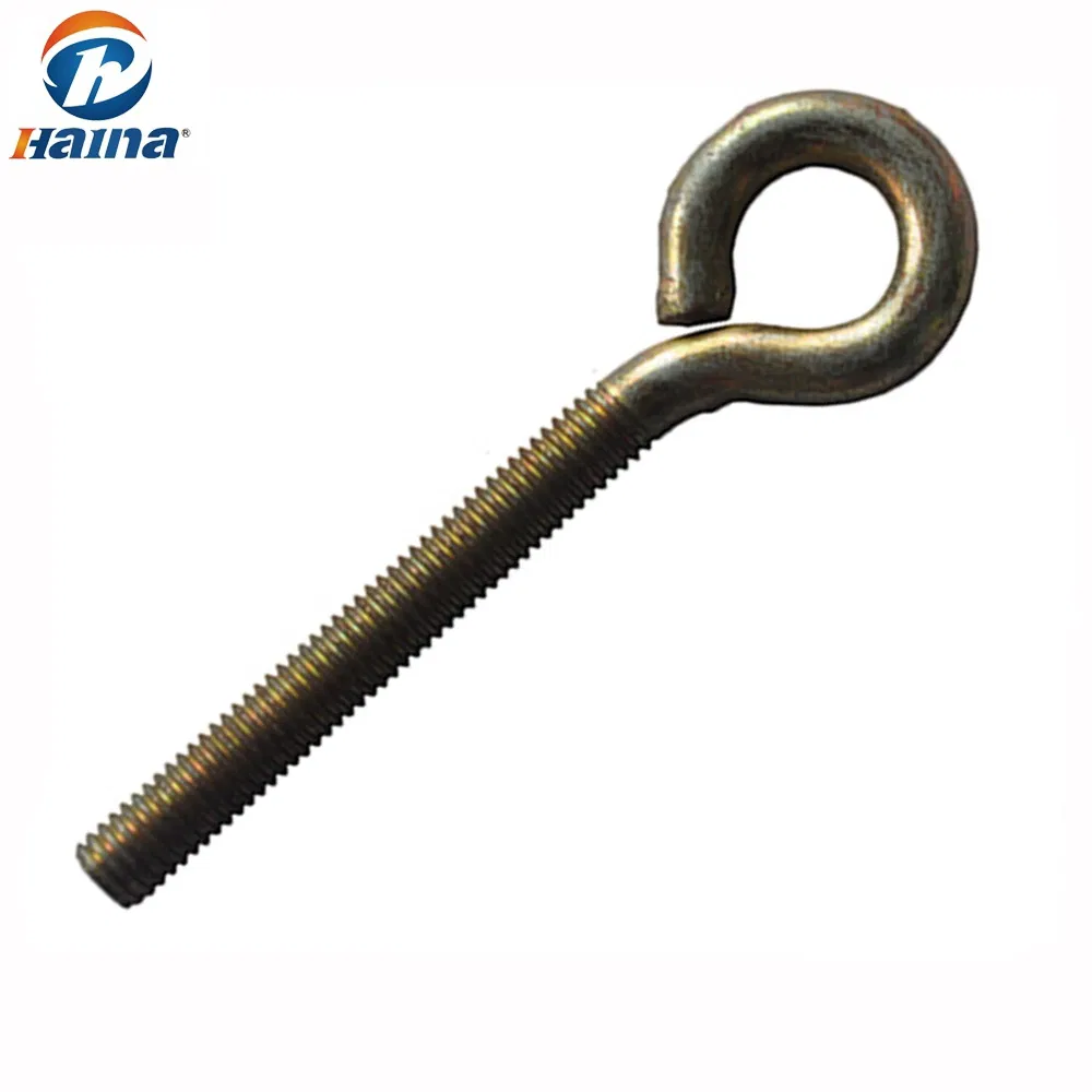 Grade 8.8 DIN580 Eye Bolt Lifting Eye Bolt DIN580 Forged Carbon Steel Zinc Plated Lifting Eye Bolt Screw