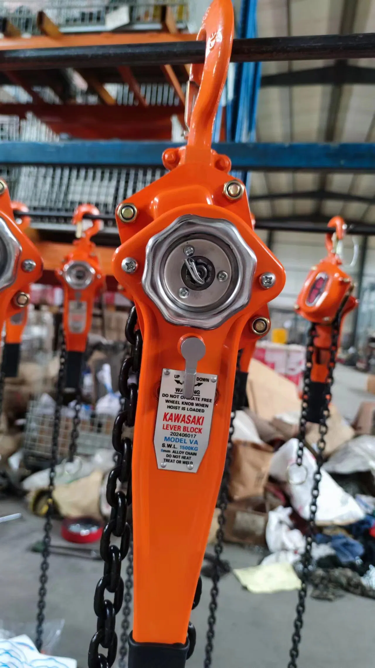 Japanese Type Va 0.5t to 9t Manual Pulley Lever Block and Hand Lever Hoist