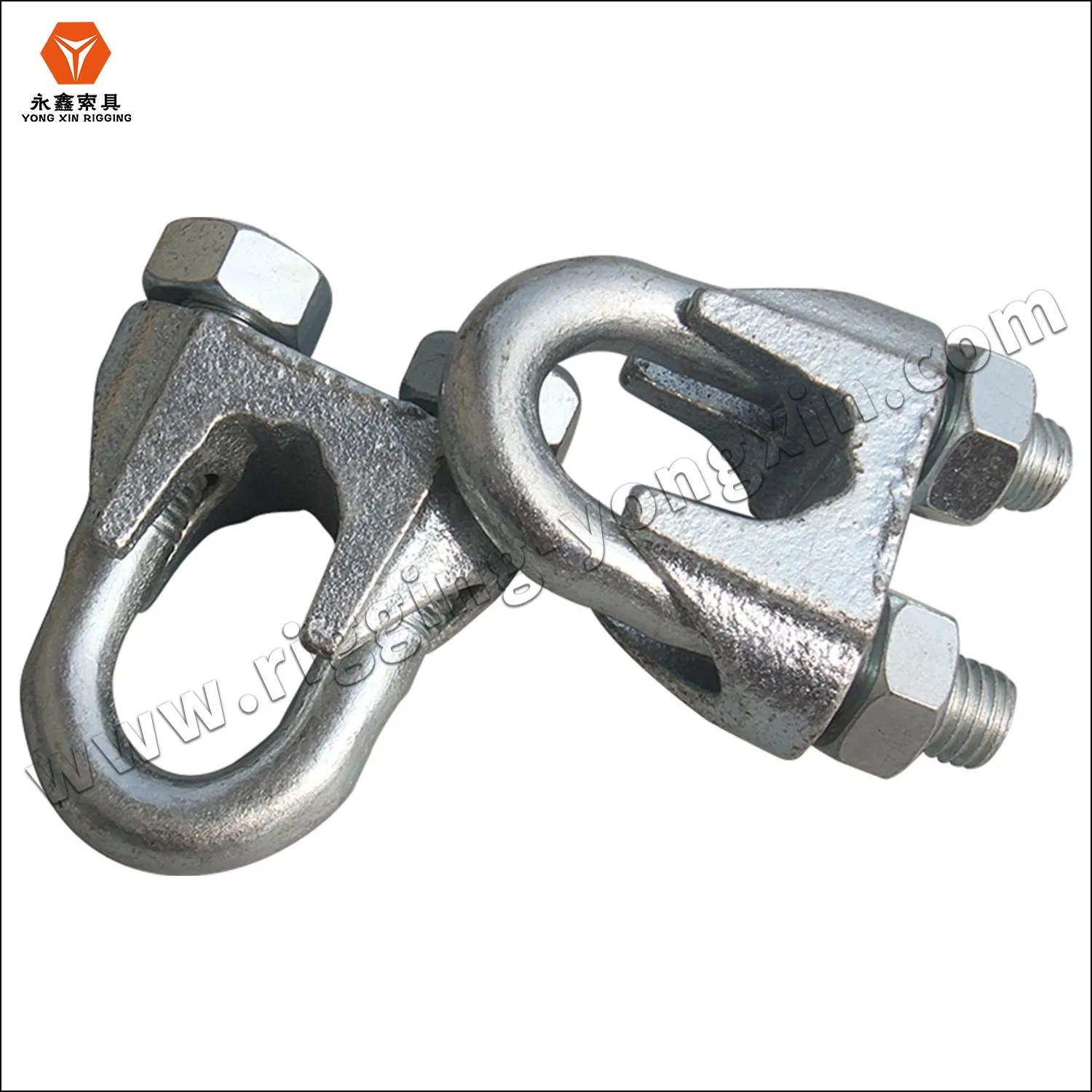DIN741 Installing Cable Drop Steel Wire Rope Clip