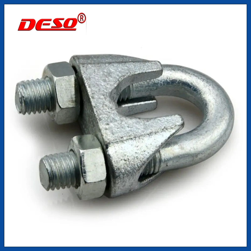 Factory Price DIN741 Rigging Galvanized Malleable Steel Wire Rope Clip