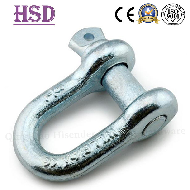 Rigging Fittings Galvanized Yellow Pin Us Forged U Bolt G209 Shackle