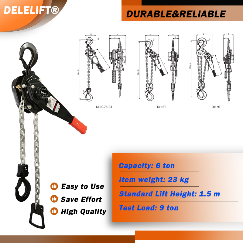 Lifting Equipment Manual Lever Hoist